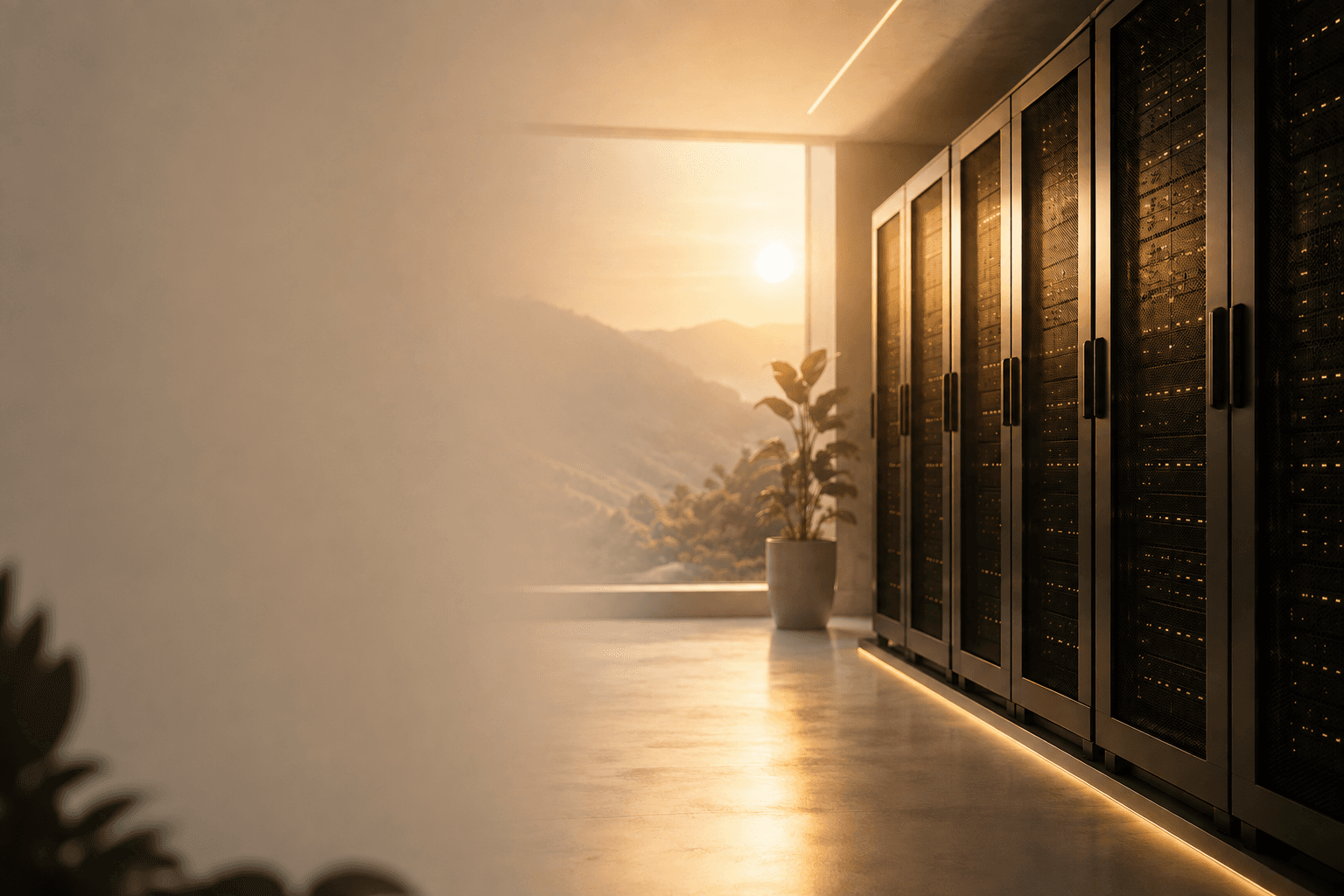 Private managed AI infrastructure in a dedicated data room